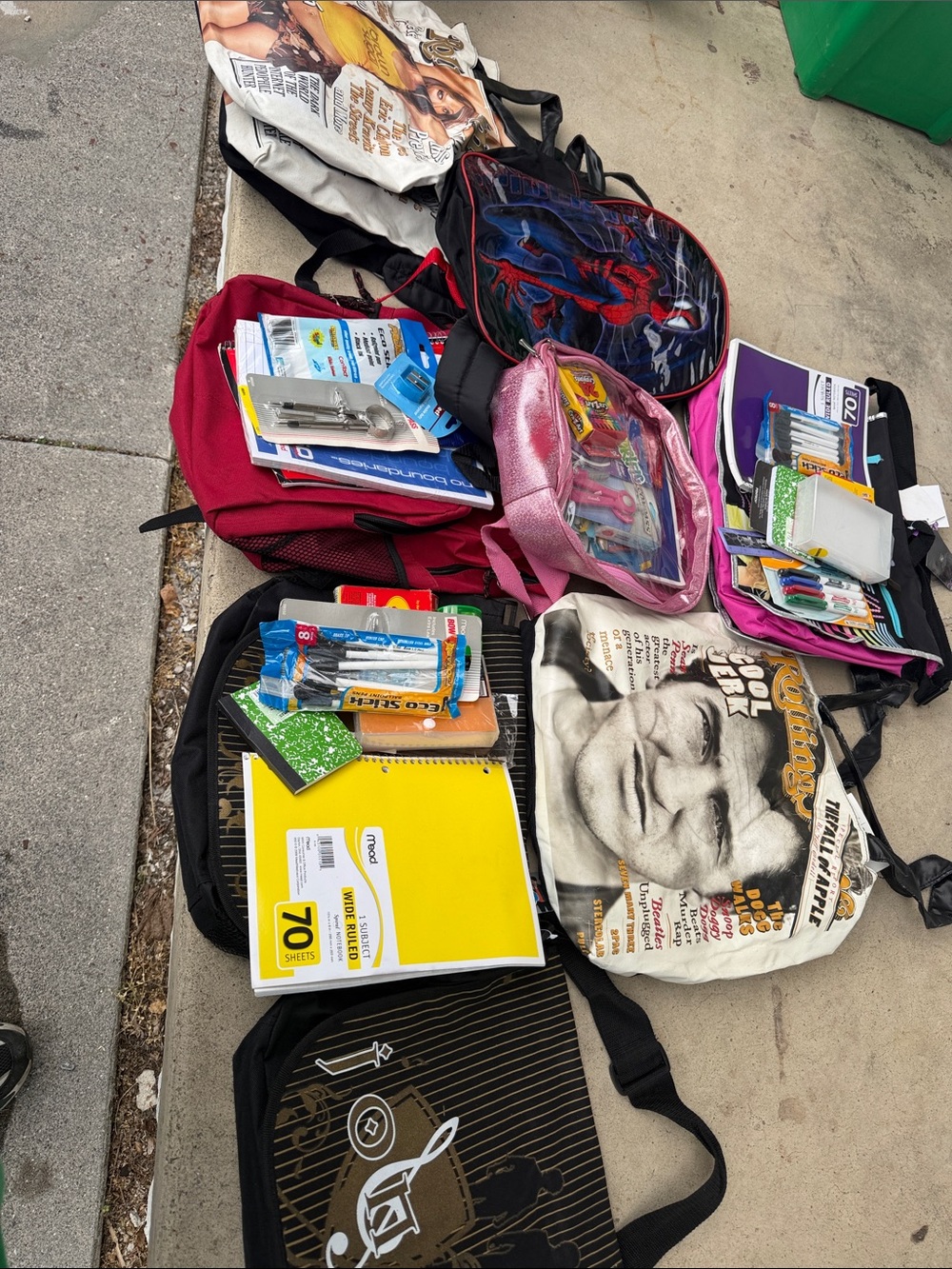 Assorted Kids Backpacks with School Supplies - Multi Color